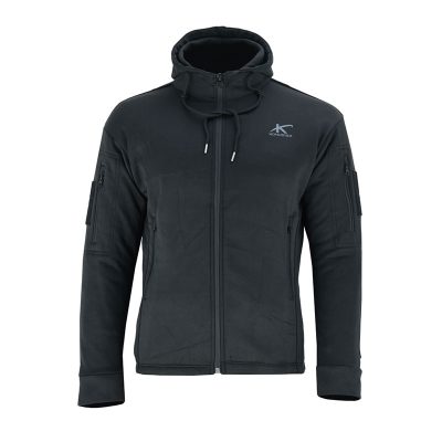 KONUSTEX - ATALIA BLACK FELPA TATTICA CON CAPPUCCIO