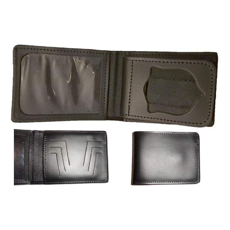 Accessorio Polizia Portafoglio Porta Targa Per Polizia Nazionale Spagna - Pelle Portafoglio Guardia Giurata