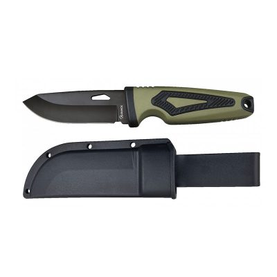 ALBAINOX - PUGNALE OD GREEN LAMA FISSA 8.5CM