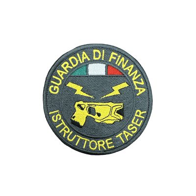 PATCH - GUARDIA DI FINANZA ISTRUTTORE TASER (CON VELCRO)