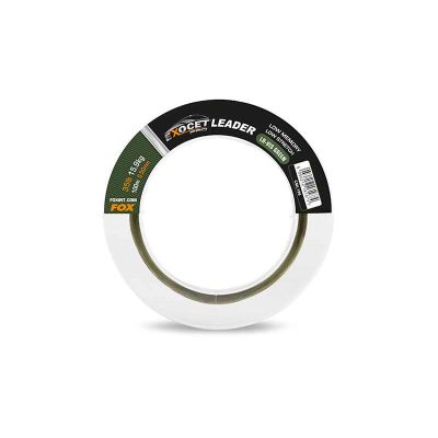 FOX - EXOCET PRO LEADER LO-VIS GREEN 35lb 15.9kg 100m 0.50mm