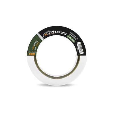 FOX - EXOCET PRO LEADER LO-VIS GREEN 45lb 20.5kg 100m 0.60mm