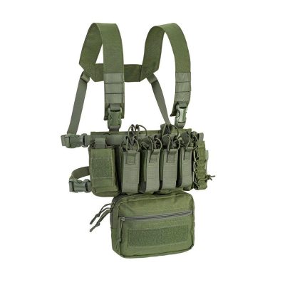 DEFCON 5 - OUTAC COMBO MINI CHEST RIG 900D Poly OD GREEN