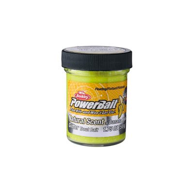 BERKLEY - POWERBAIT® NATURAL SCENT GLITTER 1.75oz 50g Sunshine Yellow (Banana)