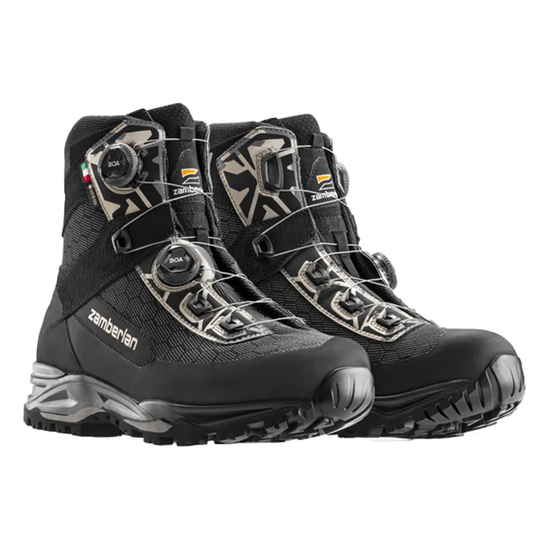 SCARPONI - ZAMBERLAN - 3033 RONDANE GTX RR BOA WL Black Grey - immagine 4