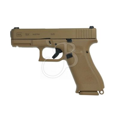 PISTOLA - GLOCK MOD. 19X 9 LUGER FDE +2C