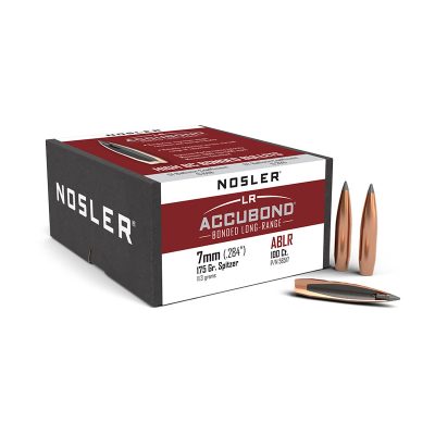 PALLE - NOSLER - ACCUBOND LONG RANGE 7mm (.284") Spitzer 175gr (11.3 grams) (100pz) -58517