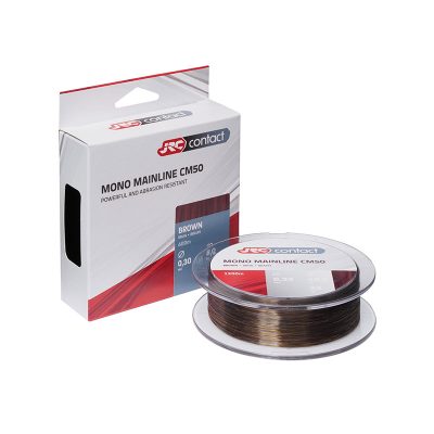 JRC - CONTACT MONO MAINLINE CM50 BROWN 600m