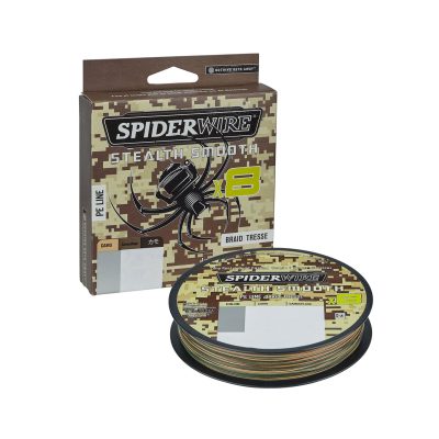 SPIDERWIRE - STEALTH® SMOOTH x8 CAMO 150m
