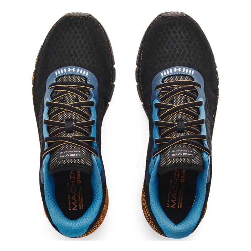 UNDER ARMOUR - UOMO - UA HOVR MACHINA 2 Blue/Black/Orange - immagine 4