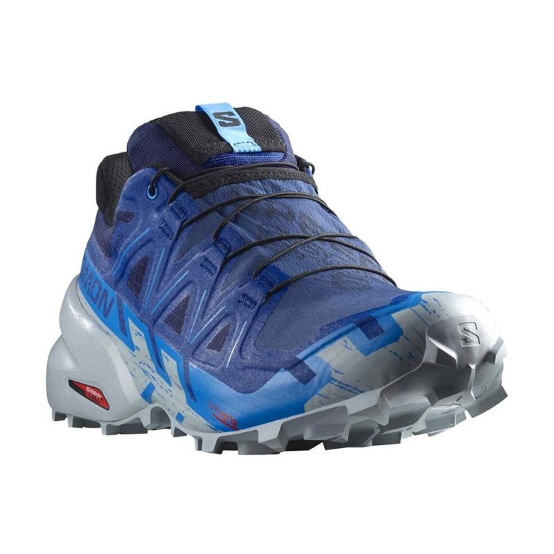 SALOMON - UOMO - SPEEDCROSS 6 GTX Blue Print/Ibiza Blue/Quarry - immagine 5