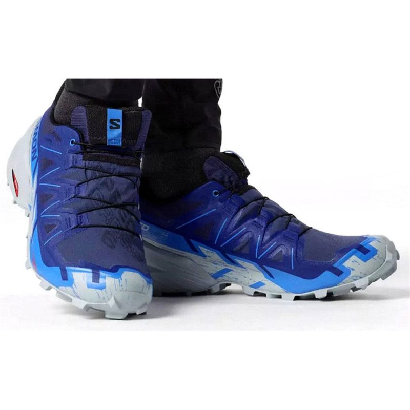 SALOMON - UOMO - SPEEDCROSS 6 GTX Blue Print/Ibiza Blue/Quarry - immagine 6