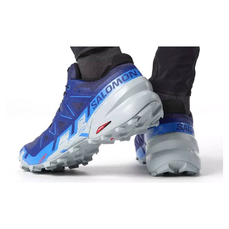 SALOMON - UOMO - SPEEDCROSS 6 GTX Blue Print/Ibiza Blue/Quarry - immagine 7