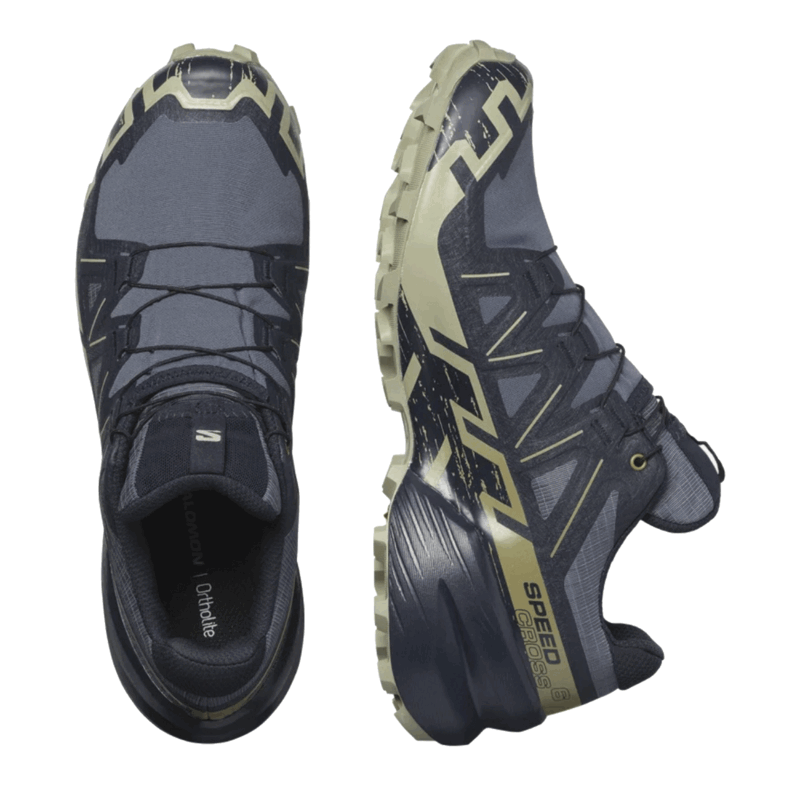SALOMON - UOMO - SPEEDCROSS 6 GTX Grisaille/Carbon/Tea - immagine 2
