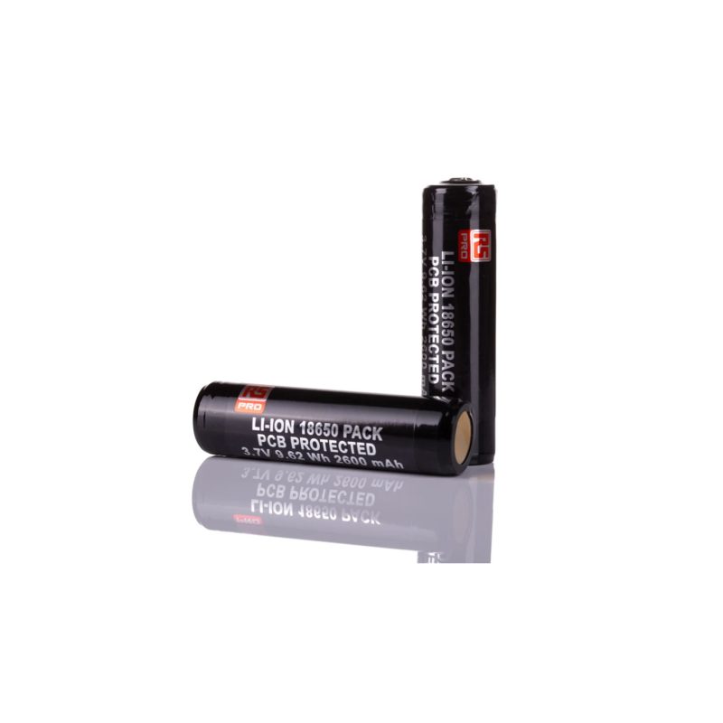 RS PRO - BATTERIA RICARICABILE, FORMATO 18650, 3.7V, 2.6Ah, IONI DI LITIO