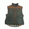 GILET - UOMO - UNIVERS - CACCIA IMBOTTITO VERDE/MARRONE