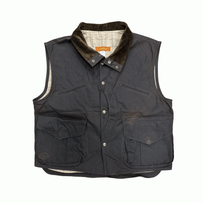 GILET - MAREMMANO A4106 Marrone Scuro