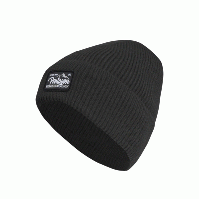 CAPPELLO - PENTAGON - POLARIS KNIT CAP Black