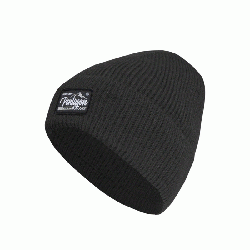 CAPPELLO - PENTAGON - POLARIS KNIT CAP Black