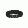 BRACCIALE PARACORD - PENTAGON - PSELION SURVIVAL BRACELET Black 20cm