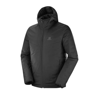 GIACCA - SALOMON - UOMO - DRIFTER LOFT HOODIE M Black INSULATED JACKET