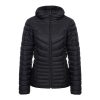GIACCA - SALOMON - DONNA - DRIFTER LOFT HOODIE W Black INSULATED JACKET