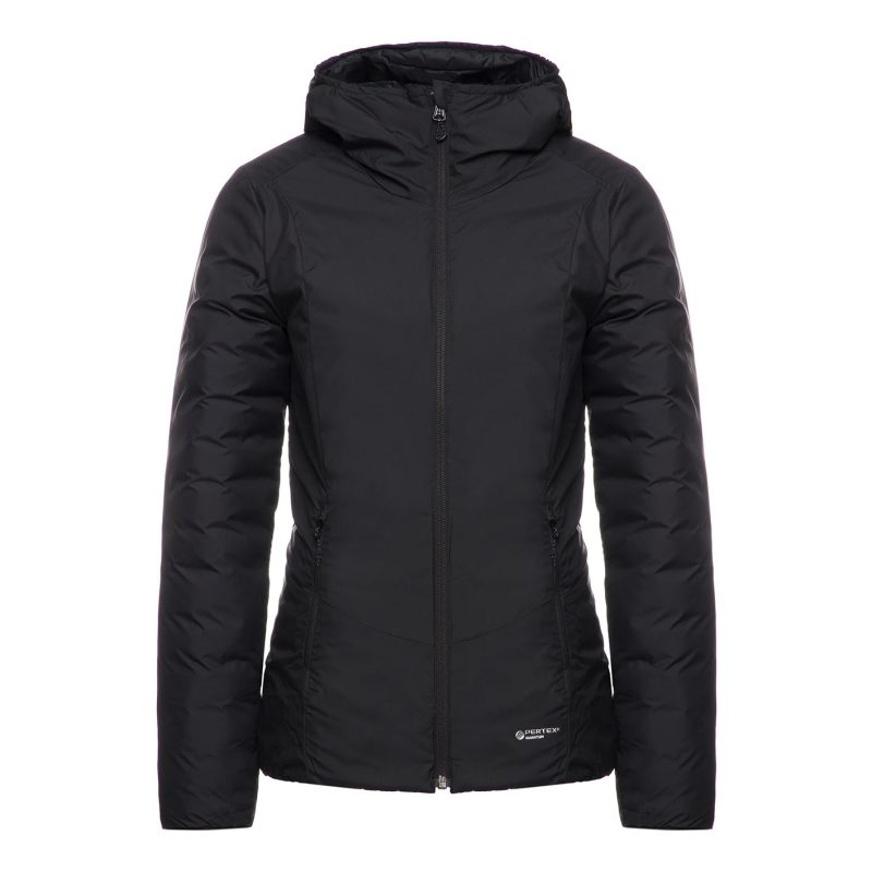 GIACCA - SALOMON - DONNA - DRIFTER LOFT HOODIE W Black INSULATED JACKET - immagine 2