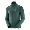 MAGLIA/PILE - SALOMON - UOMO - DISCOVERY LT FZ M Green Gables MIDLAYER JACKET