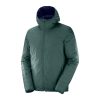 GIACCA - SALOMON - UOMO - DRIFTER LOFT HOODIE M Green Gables INSULATED JACKET