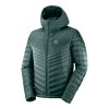 GIACCA - SALOMON - UOMO - HALOES DOWN HOODIE M Green Gables DOWN JACKET