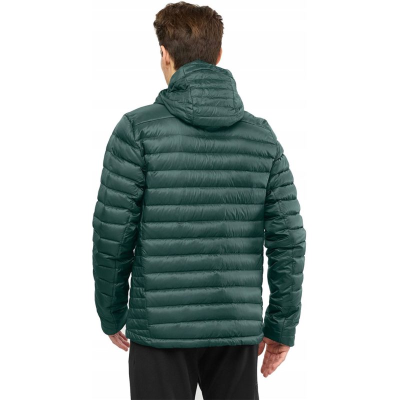 GIACCA - SALOMON - UOMO - HALOES DOWN HOODIE M Green Gables DOWN JACKET - immagine 3