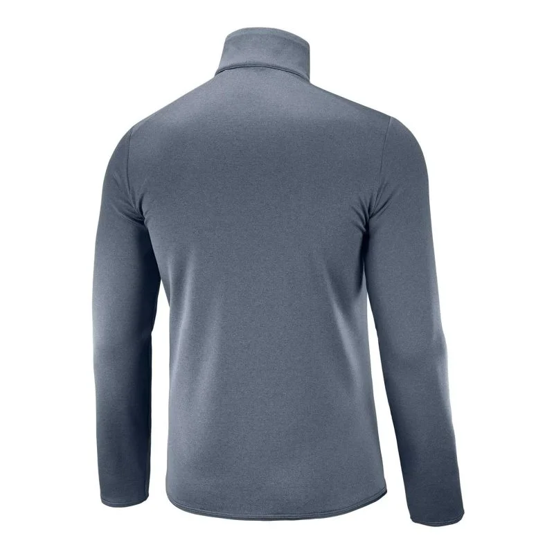 MAGLIA/PILE - SALOMON - UOMO - DISCOVERY FZ M Ebony MIDLAYER JACKET - immagine 2