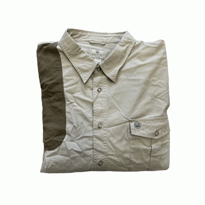 CAMICIA - BERETTA - MEN'S SHIRT Tan/Brown
