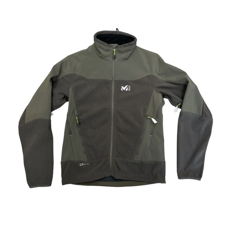 GIACCA PILE - MILLET - UOMO - DUAL SOFTSHELL JKT Gris Aluminium