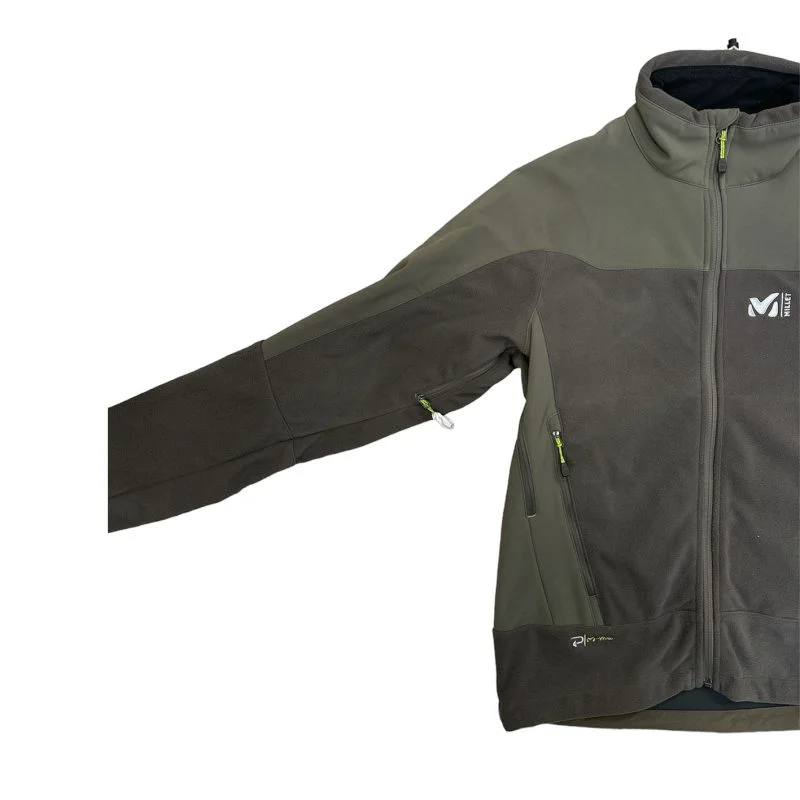 GIACCA PILE - MILLET - UOMO - DUAL SOFTSHELL JKT Gris Aluminium - immagine 2