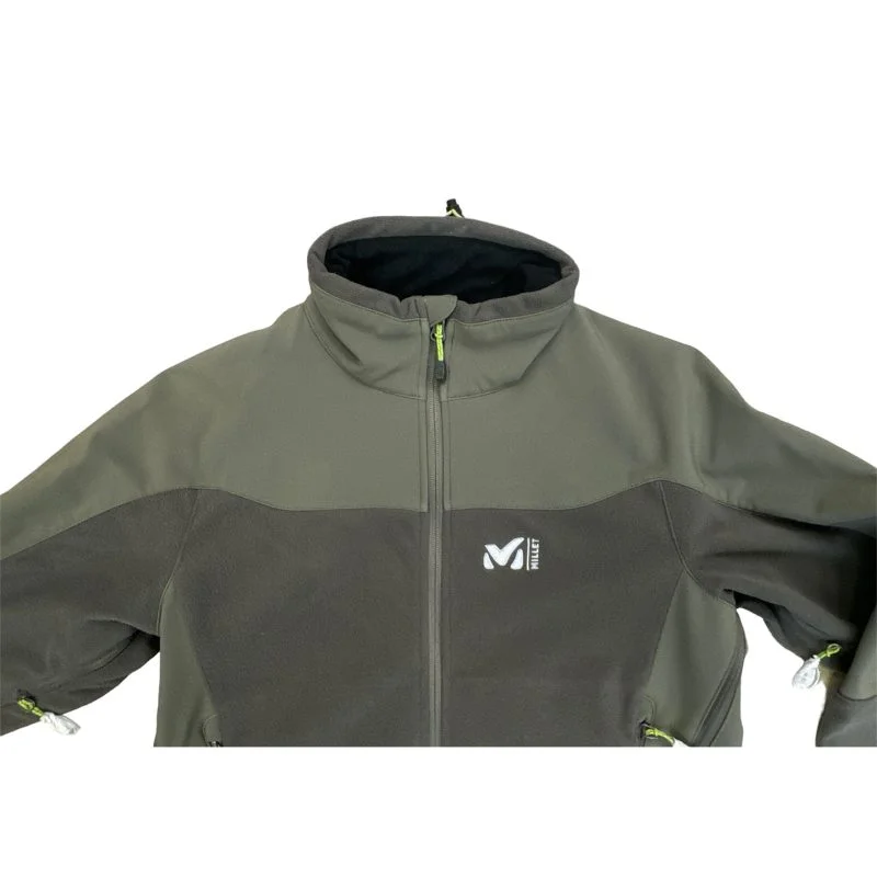 GIACCA PILE - MILLET - UOMO - DUAL SOFTSHELL JKT Gris Aluminium - immagine 3