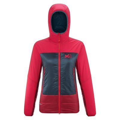 GIACCA - MILLET - DONNA - FUSION AIRWAY HOODIE W Tibetan Red/Tango