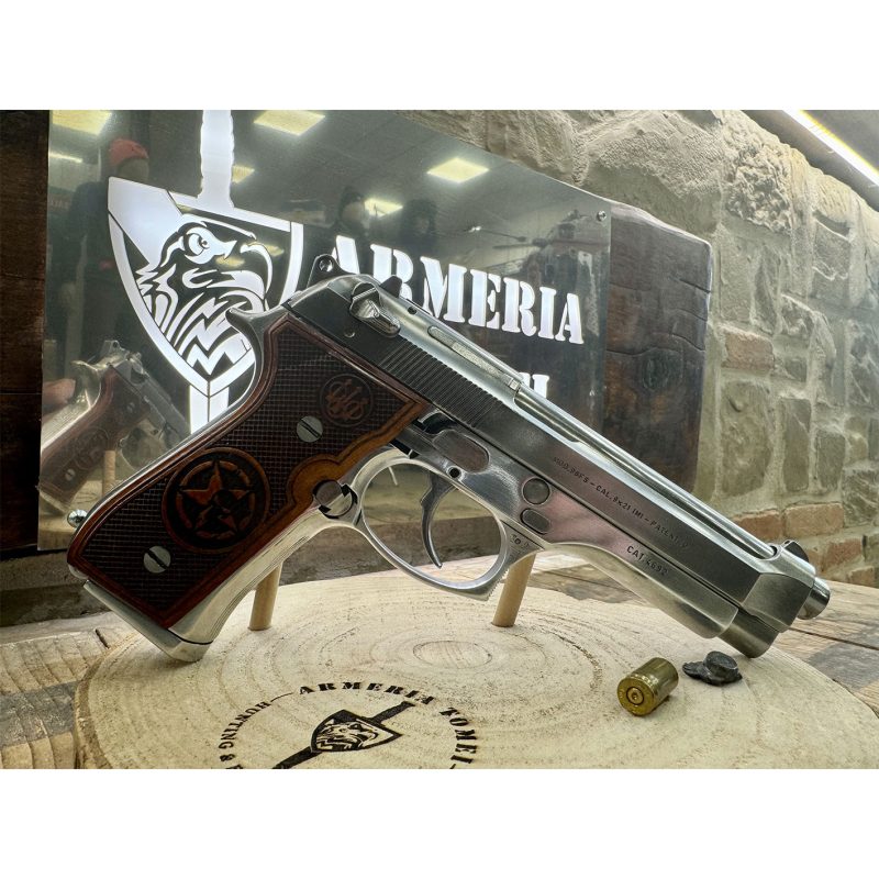 USATO - PISTOLA - BERETTA MOD. 98FS INOX cal. 9x21 - immagine 4