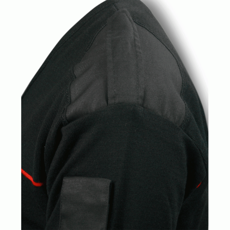 MAGLIONE - CARABINIERI SCOLLO A V CON ZIP LUNGA - immagine 5
