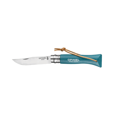 COLTELLO - OPINEL - N°06 INOX BAROUDEUR "TURQUOISE"