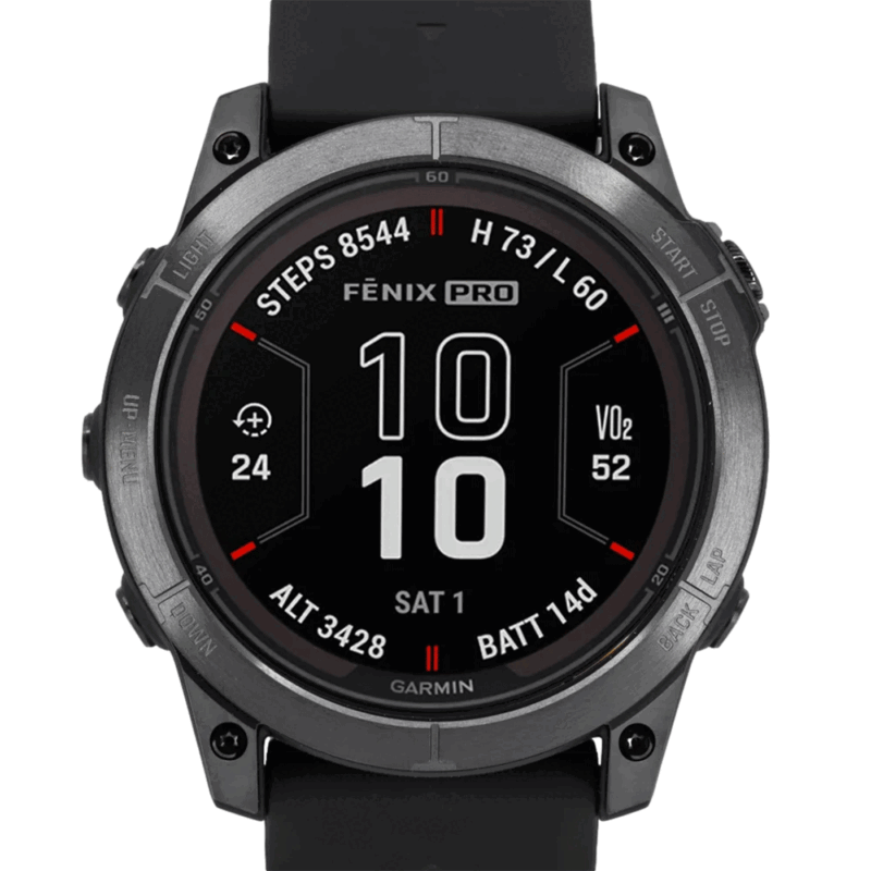 OROLOGIO - GARMIN - FĒNIX® 7X PRO - Sapphire Solar Carbon - immagine 2