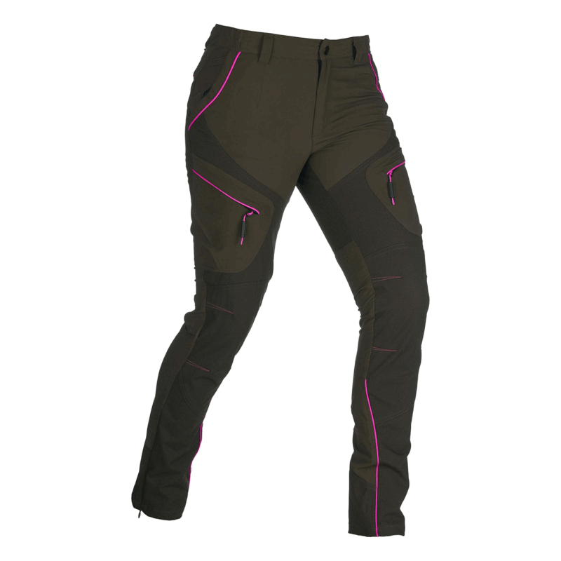 UNIVERS - PANTALONE DONNA CACCIA ALPI 4-WAY STRETCH Verde/Caccia - immagine 2