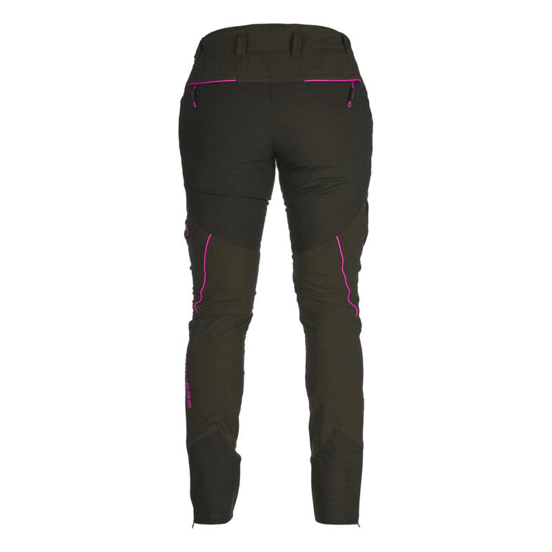 UNIVERS - PANTALONE DONNA CACCIA ALPI 4-WAY STRETCH Verde/Caccia - immagine 4