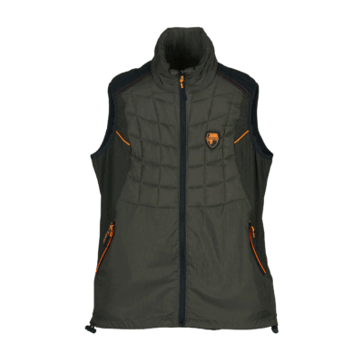 GILET - DONNA - UNIVERS - OUTDOOR Verde/Arancio