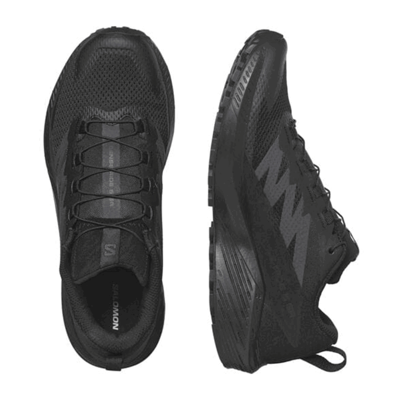 SALOMON - UOMO - SENSE RIDE 5 SR Black/Black/Phantom - immagine 6