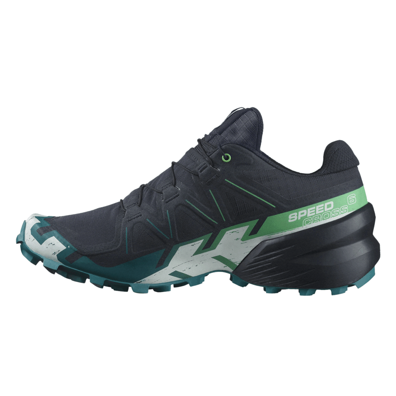 SALOMON - UOMO - SPEEDCROSS 6 Carbon / Tahitian Tide / White - immagine 5