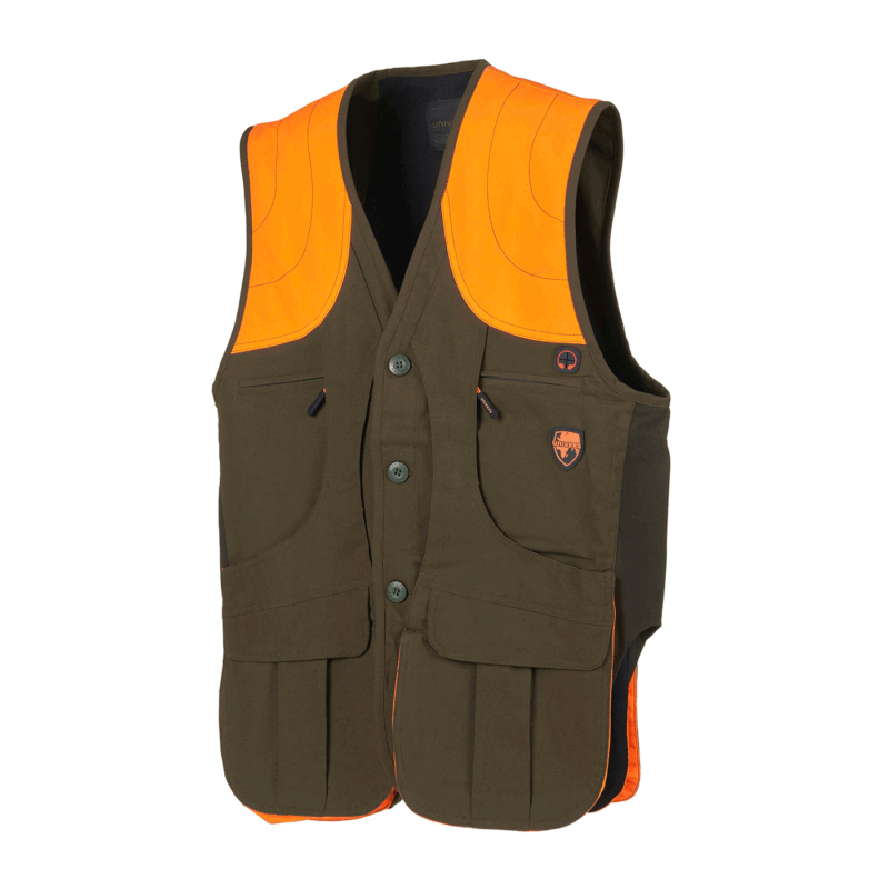 GILET - UOMO - UNIVERS - CACCIA DIANA Verde/Arancio - immagine 3