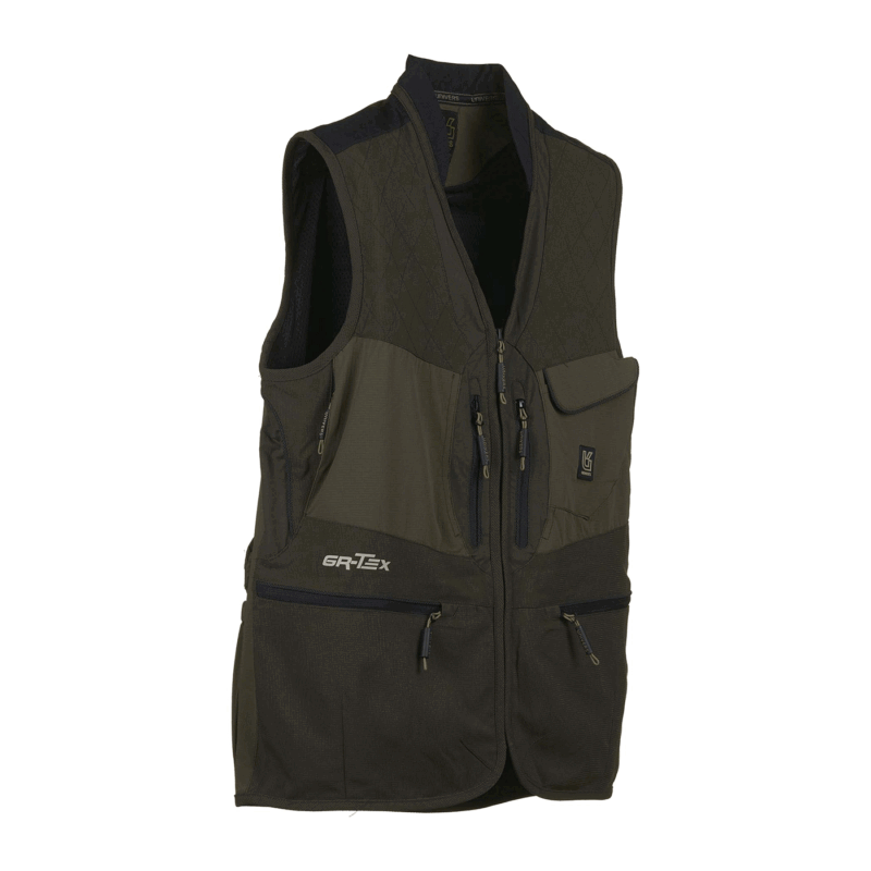 GILET - UOMO - UNIVERS - CACCIA ELASTICIZZATO ALPI Verde - immagine 4