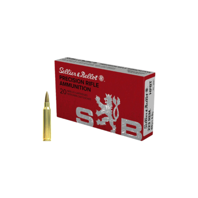 SELLIER & BELLOT - 223 REM. HPBT MATCH 69 GRS 4,5G (CONF. 20 PZ) No.2887