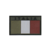 PATCH - ITALIA RETTANGOLARE BASSA VISIBILITÀ (CON VELCRO)